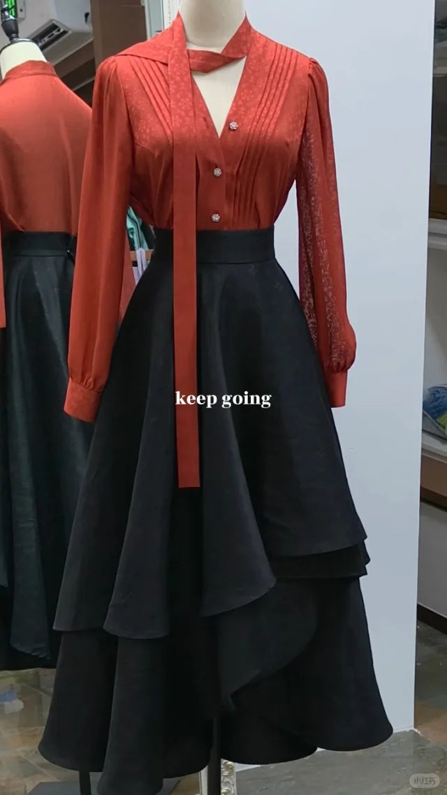 上久楷丝毛半裙