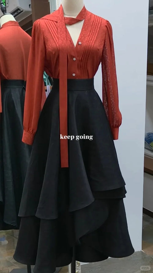 上久楷丝毛半裙