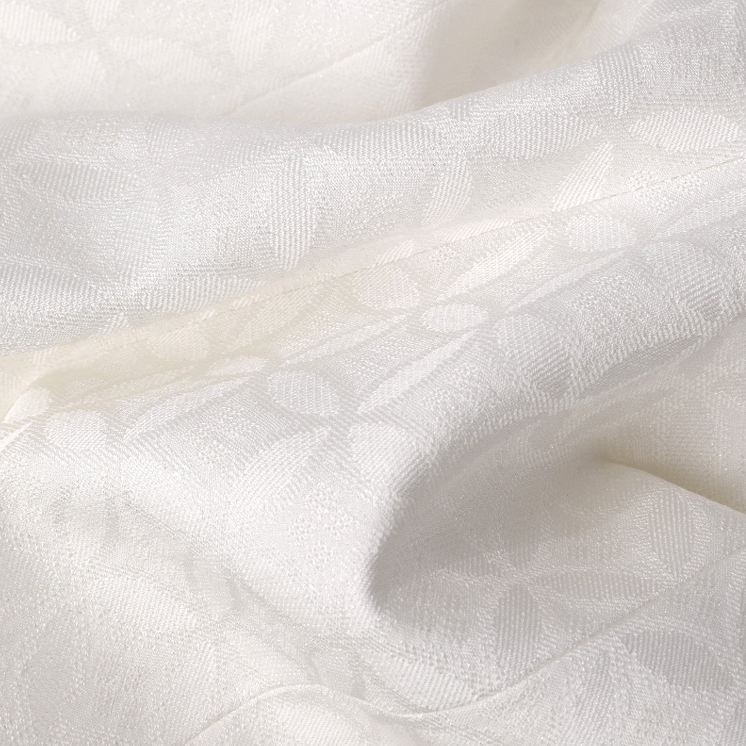 客订-中式国风白色提花短裤