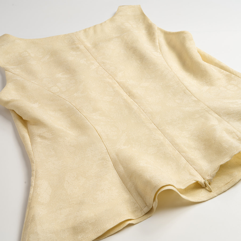 客订-窄幅无袖鱼尾背心